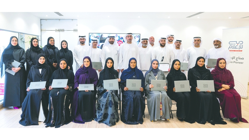 «دبي للإعلام» تحتفي بخريجي برنامج «صُنّاع الإبداع»