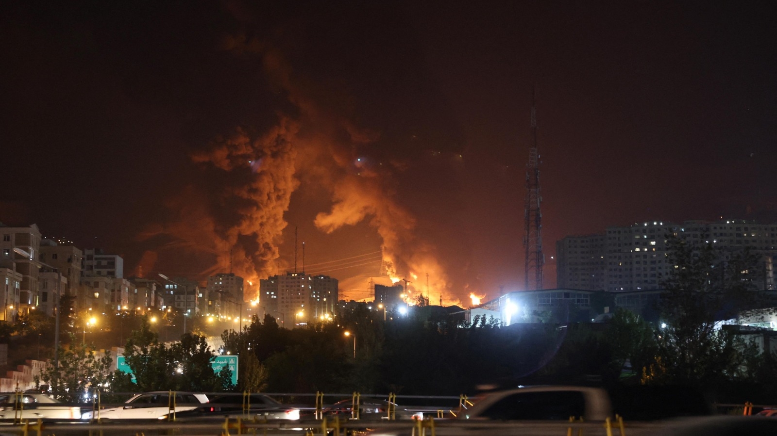 قتلى ومصابون جراء القصف الصاروخي الإيراني على إسرائيل