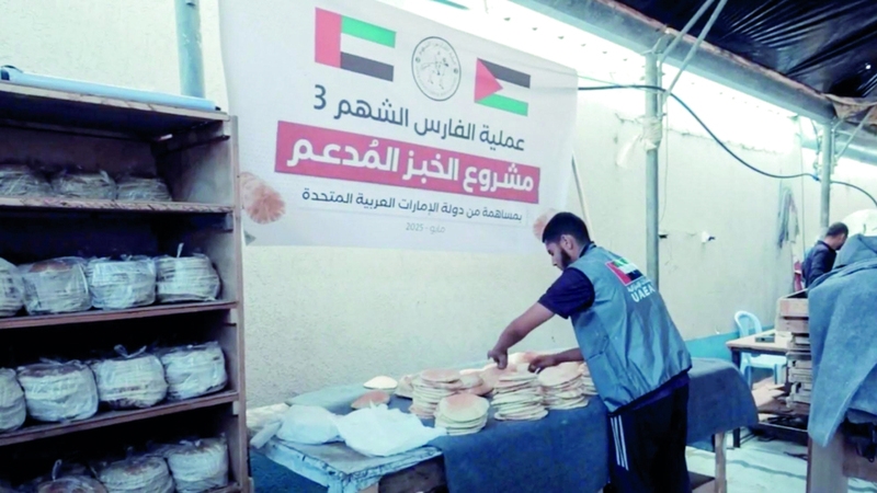 116 ألف طرد إغاثي ضمن «تراحم من أجل غزة» و«الفارس الشهم 3»
