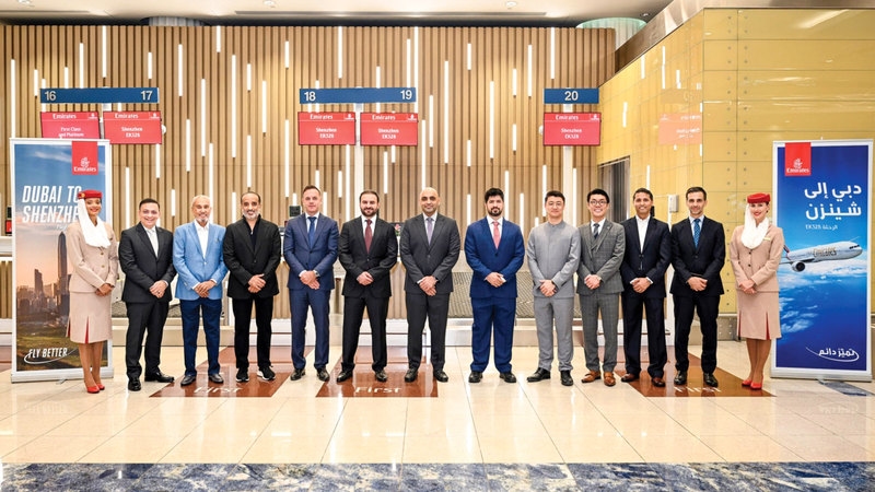 «طيران الإمارات» تطلق رحلاتها إلى شينزن رسمياً