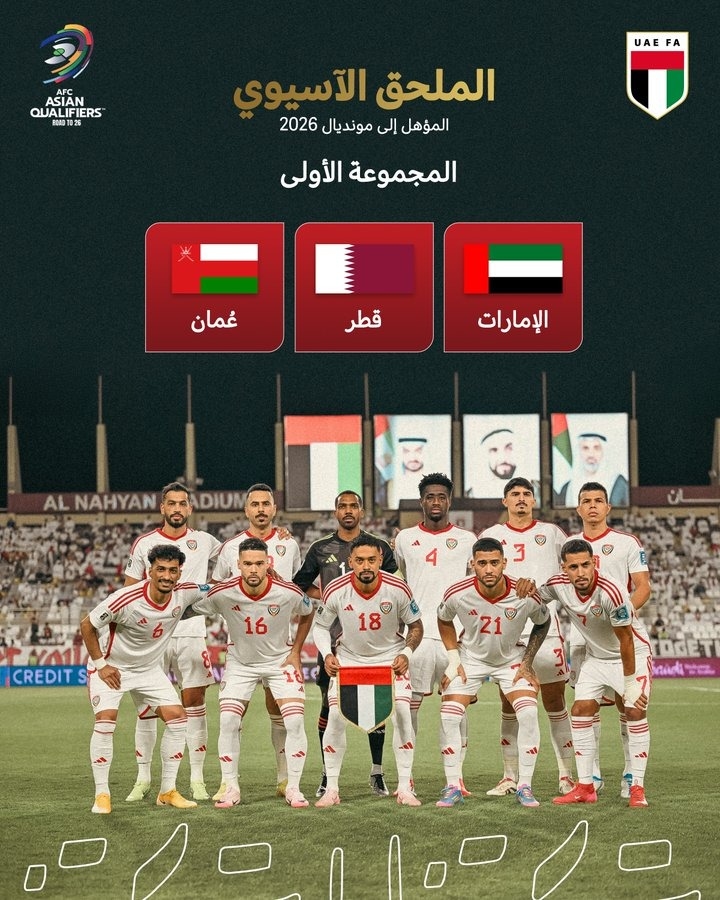 قرعة ملحق مونديال 2026.. الإمارات وقطر وعمان في المجموعة الأولى