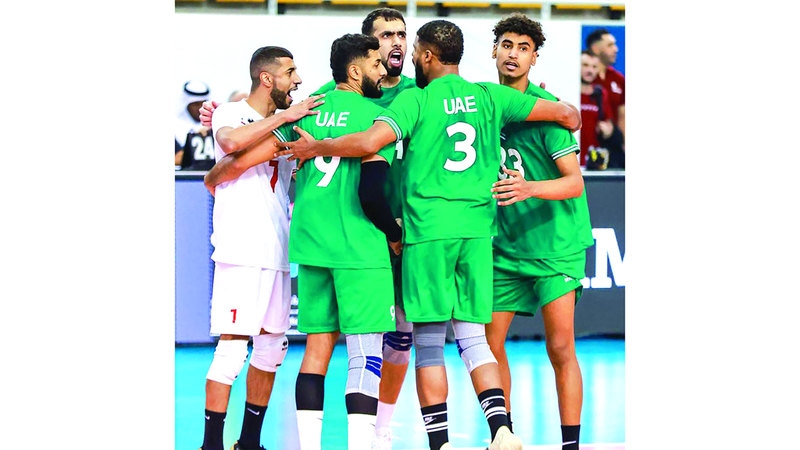 منتخب الطائرة يقفز إلى المركز 54 عالمياً و11 آسيوياً