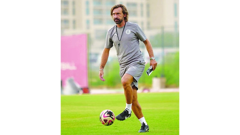 الإيطالي بيرلو يقود يونايتد الإماراتي للمرة الأولى