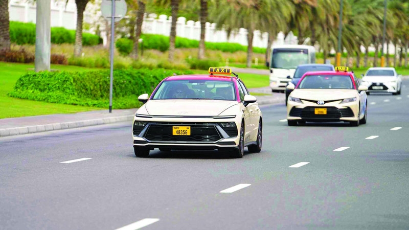 %7 نمواً في قطاع مركبات الأجرة بدبي خلال النصف الأول
