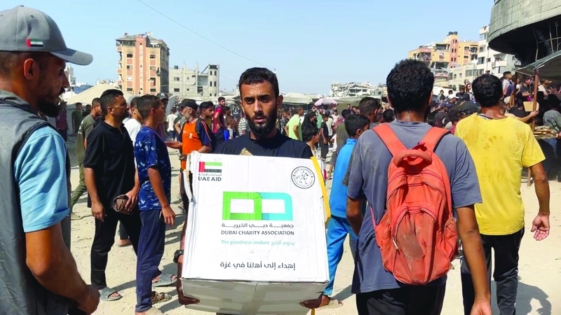 الإمارات تُنفّذ الإنزال الجوي الـ 72 للمساعدات في قطاع غزة