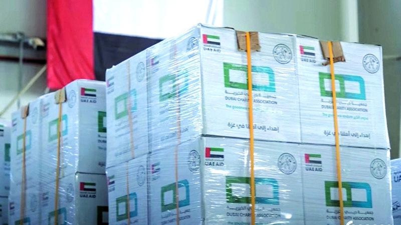 الإمارات تُنفذ الإنزال الجوي الـ 73 للمساعدات في غزة