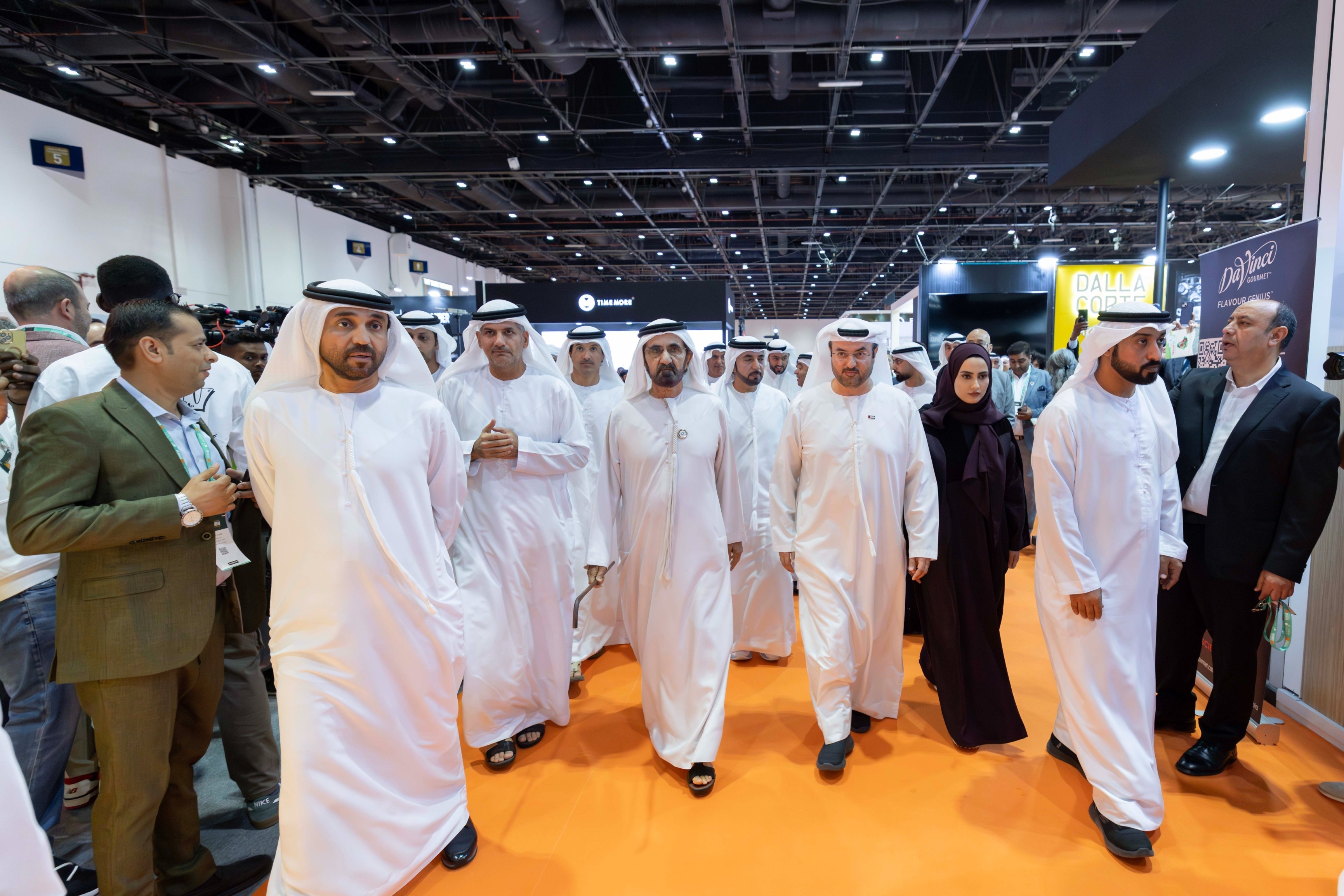 Mohammed bin Rashid visits World of Coffee 2025 Dubai exhibition