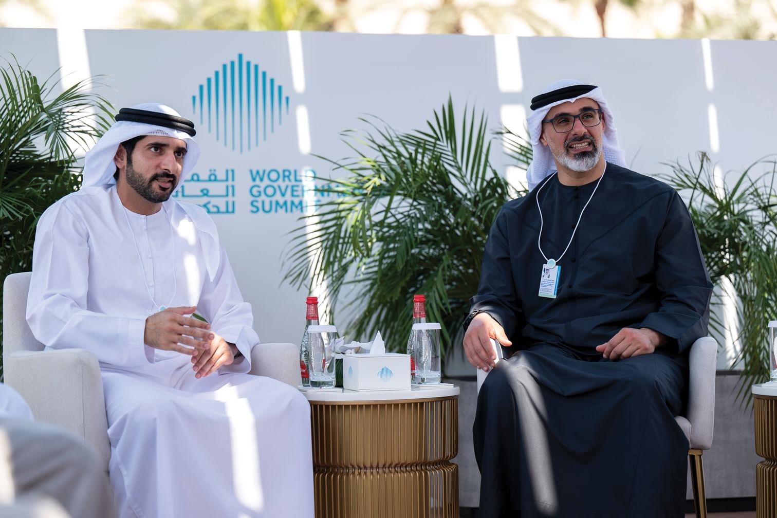 Khaled bin Mohamed bin Zayed, Hamdan bin Mohammed bin Rashid attend World Governments Summit 2025
