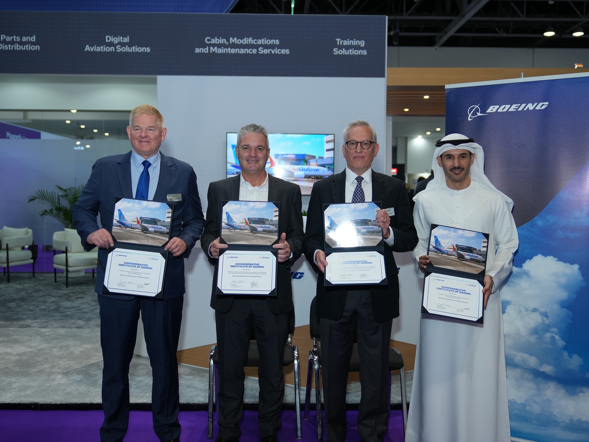 flydubai and Boeing Sign New Agreements to Enhance Fleet Efficiency