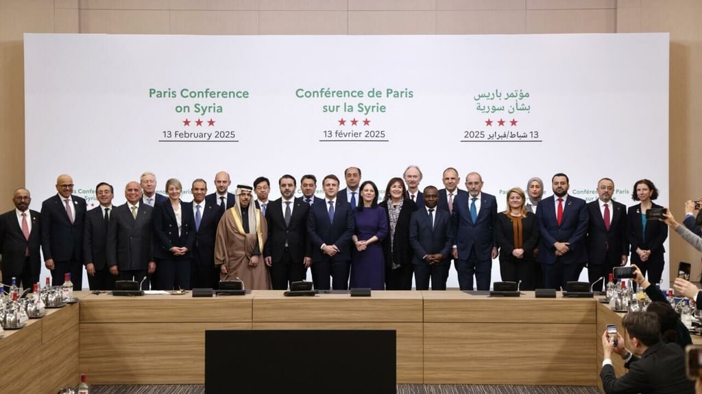 Paris conference calls for support for Syria's political transition, security, stability