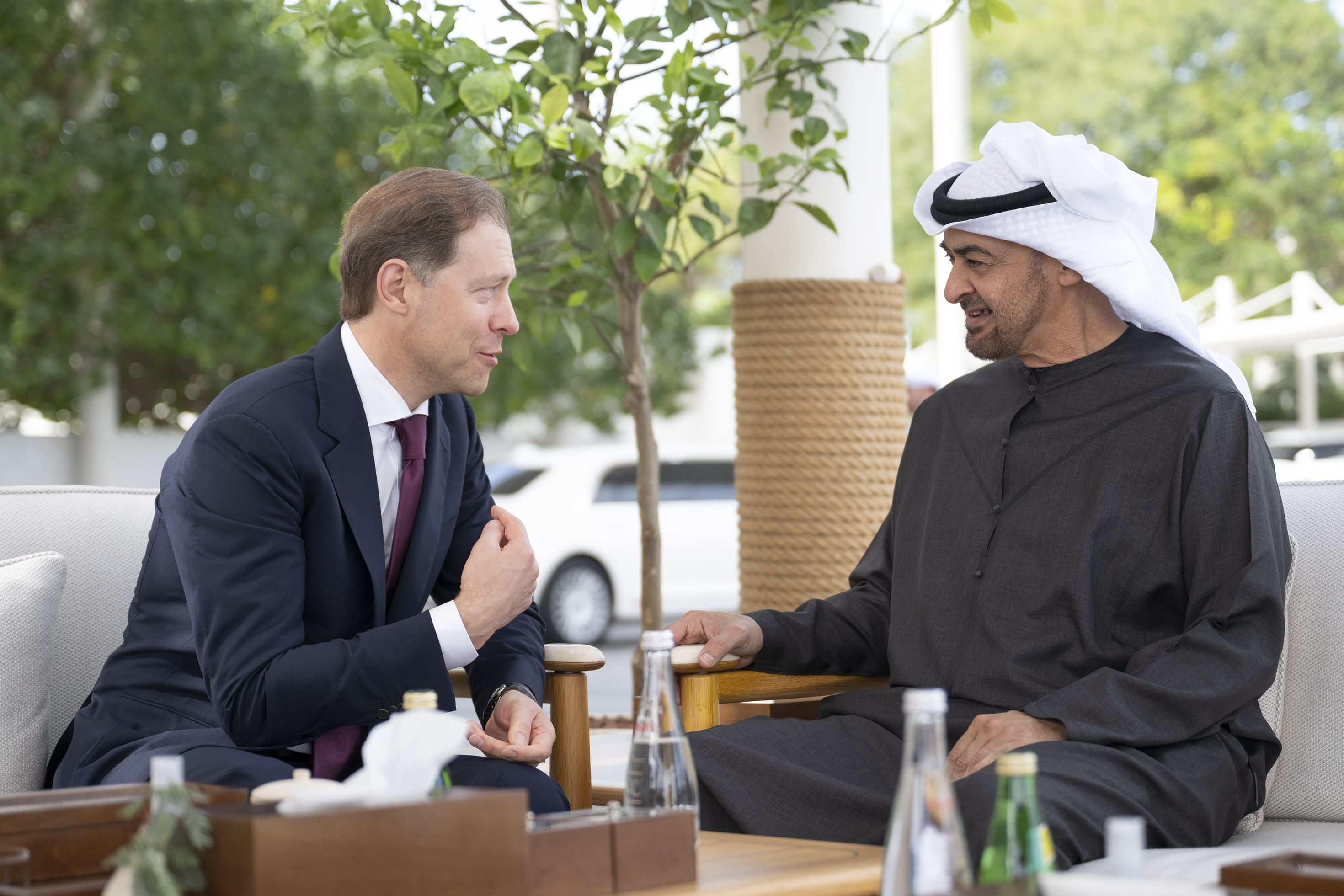 UAE President receives Russian First Deputy Prime Minister