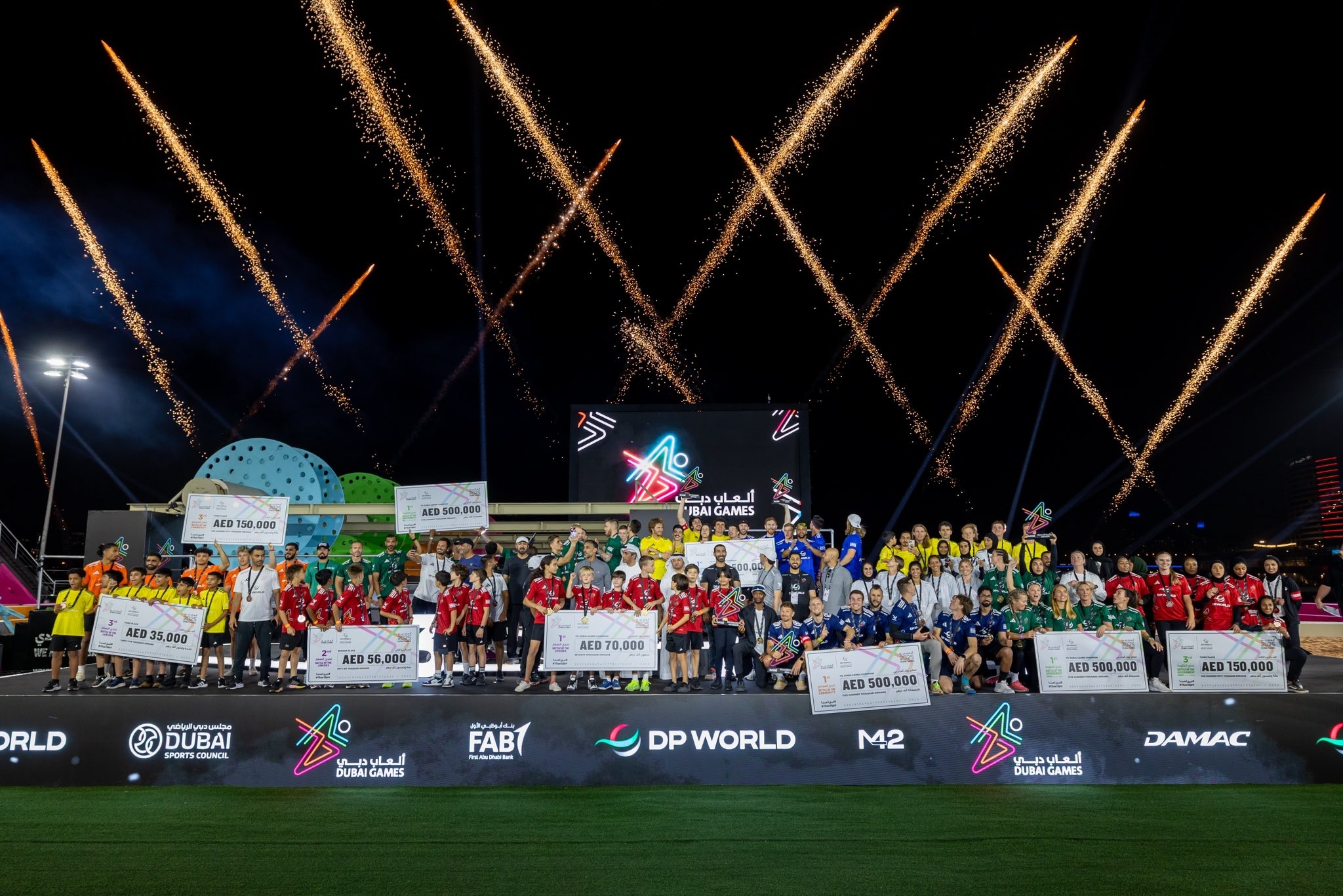 DUBAI GAMES concludes grandest edition, with champion teams claiming AED3.35m in prizes