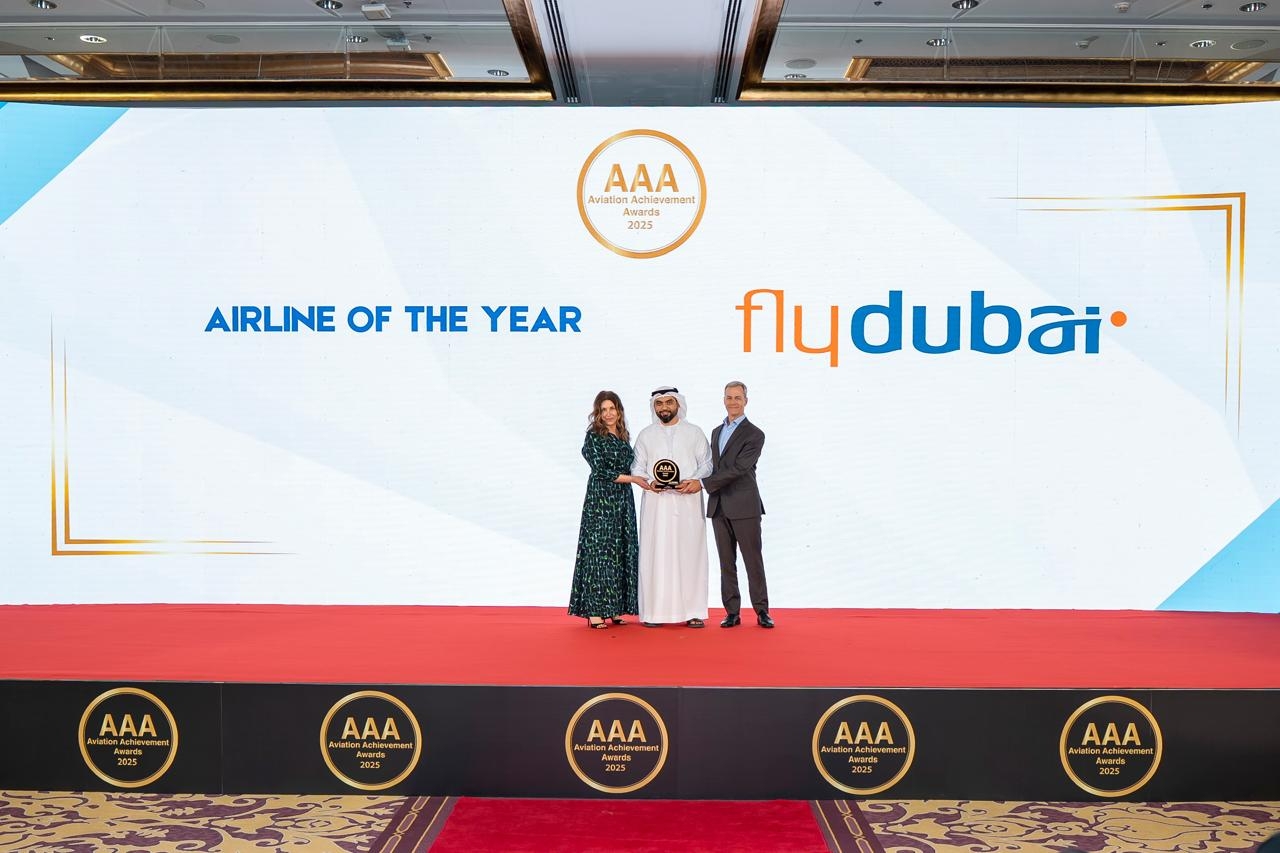 flydubai receives two awards at the Aviation Achievement Awards 2025
