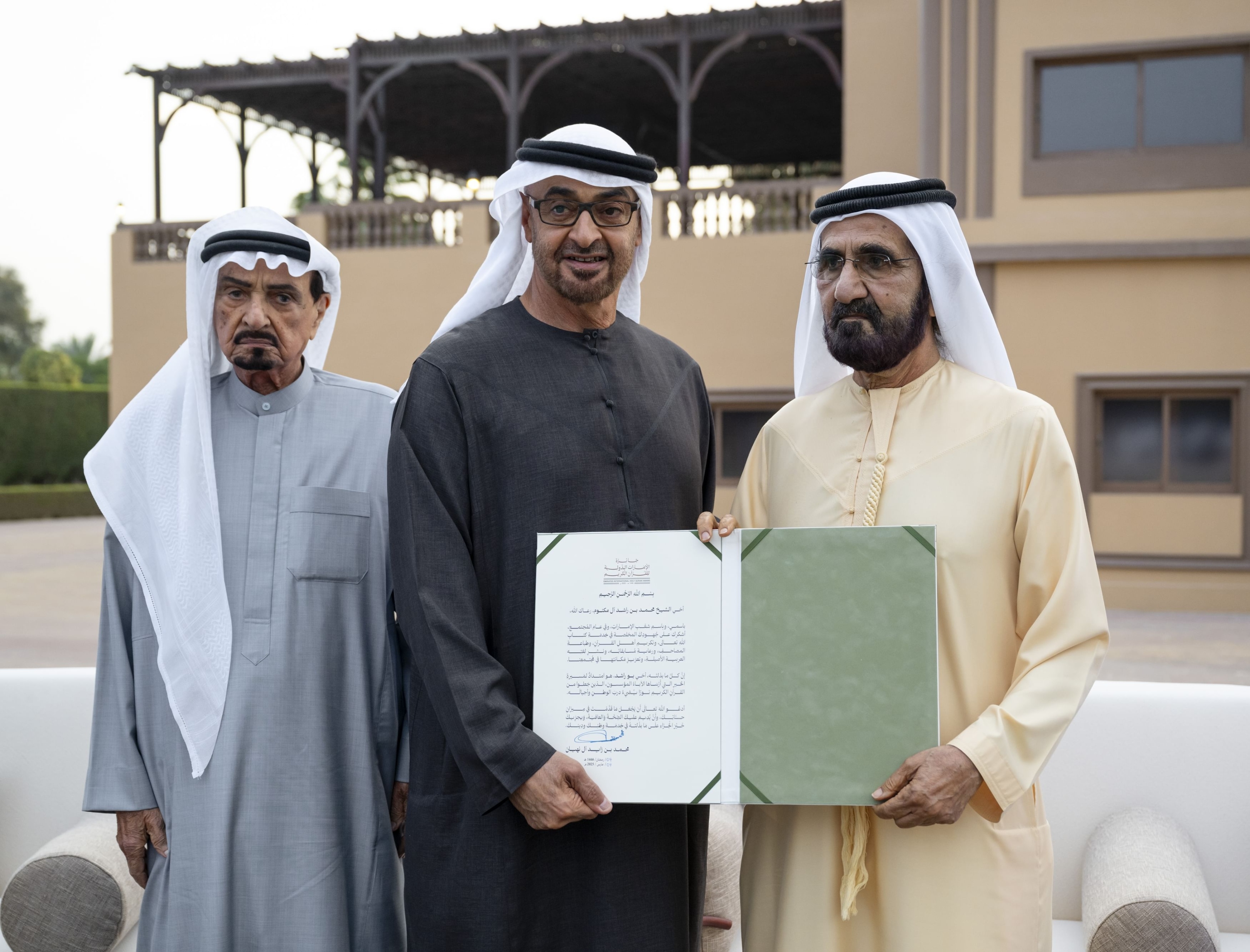UAE President commends Mohammed bin Rashid's initiatives, efforts in advancing nation's progress