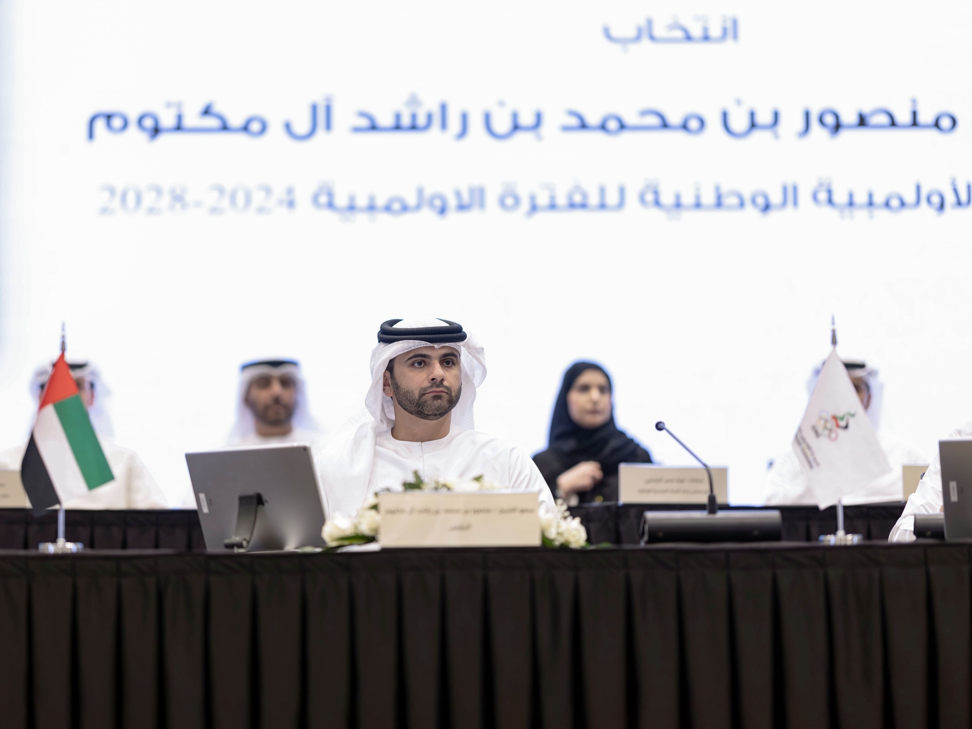 Mansoor bin Mohammed elected President of UAE National Olympic Committee