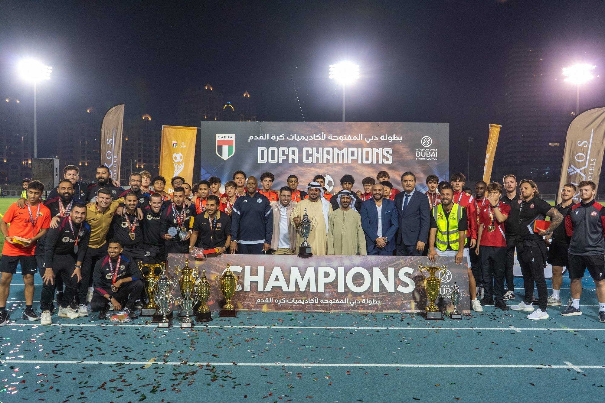 Dubai Open Football Academies Championship Concludes with Record Participation and Outstanding Success