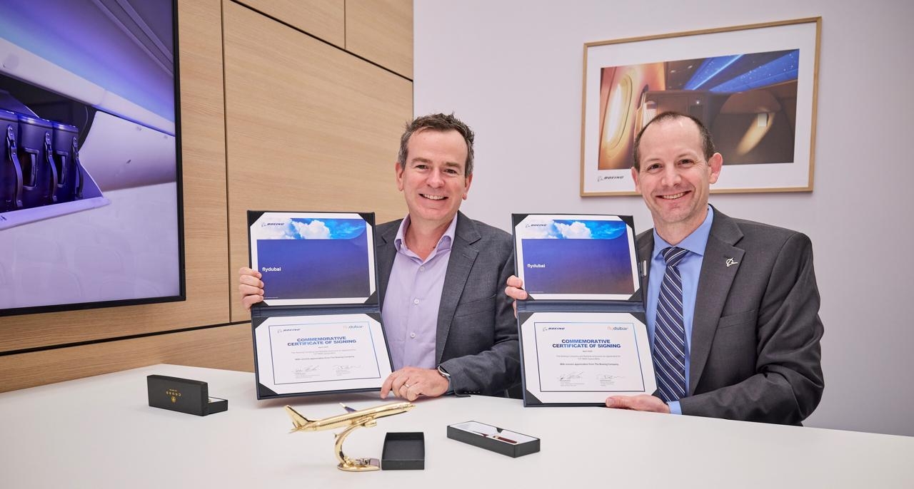 flydubai and Boeing sign agreement for Space Bins on 737 MAX fleet