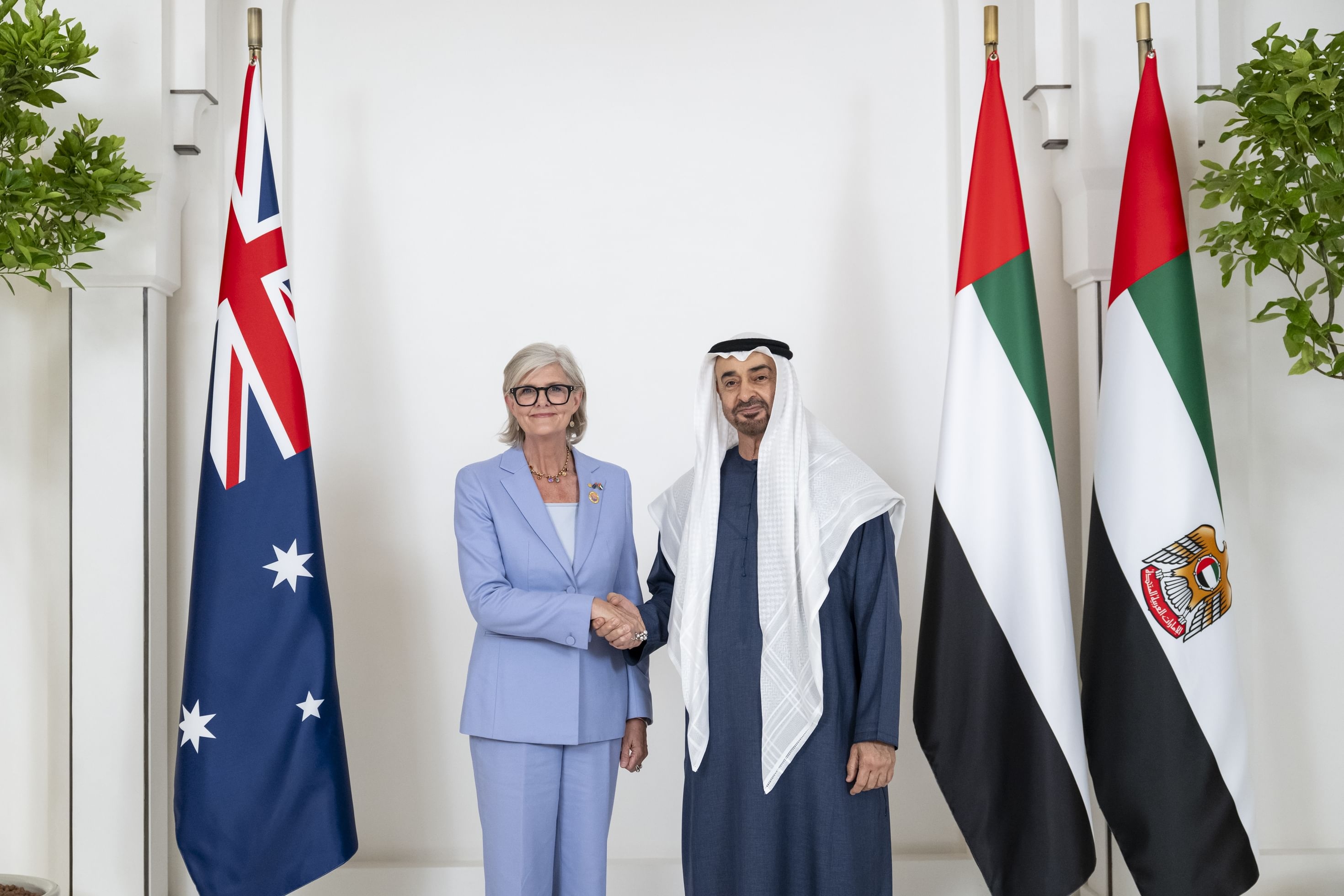 UAE President, Australian Governor-General discuss bilateral relations