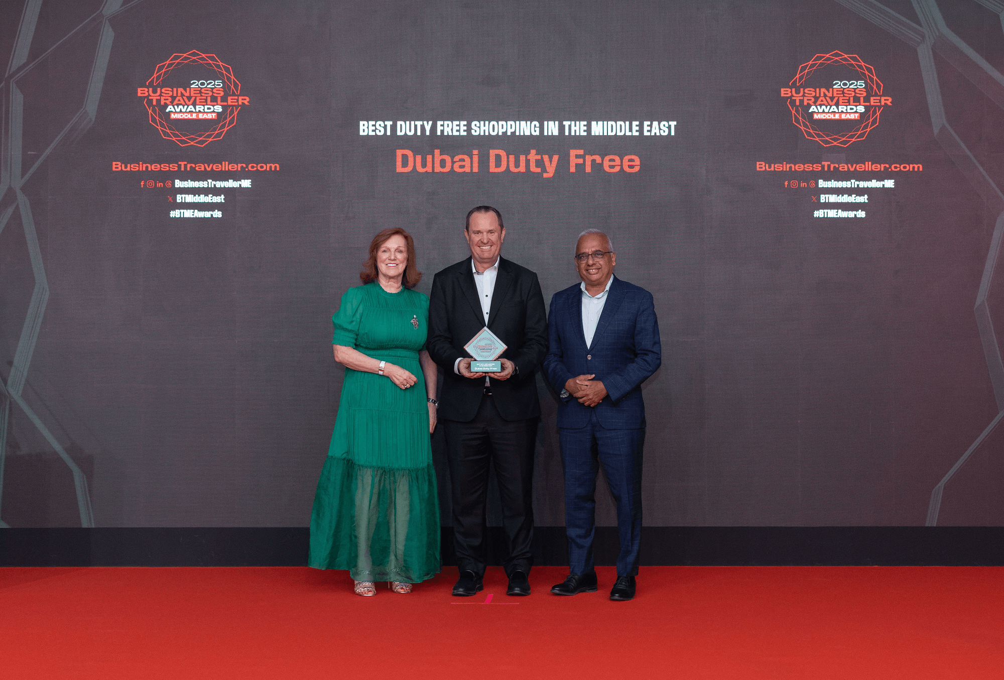 Dubai Duty Free Voted 'Best Duty Free Shopping in the Middle East.'