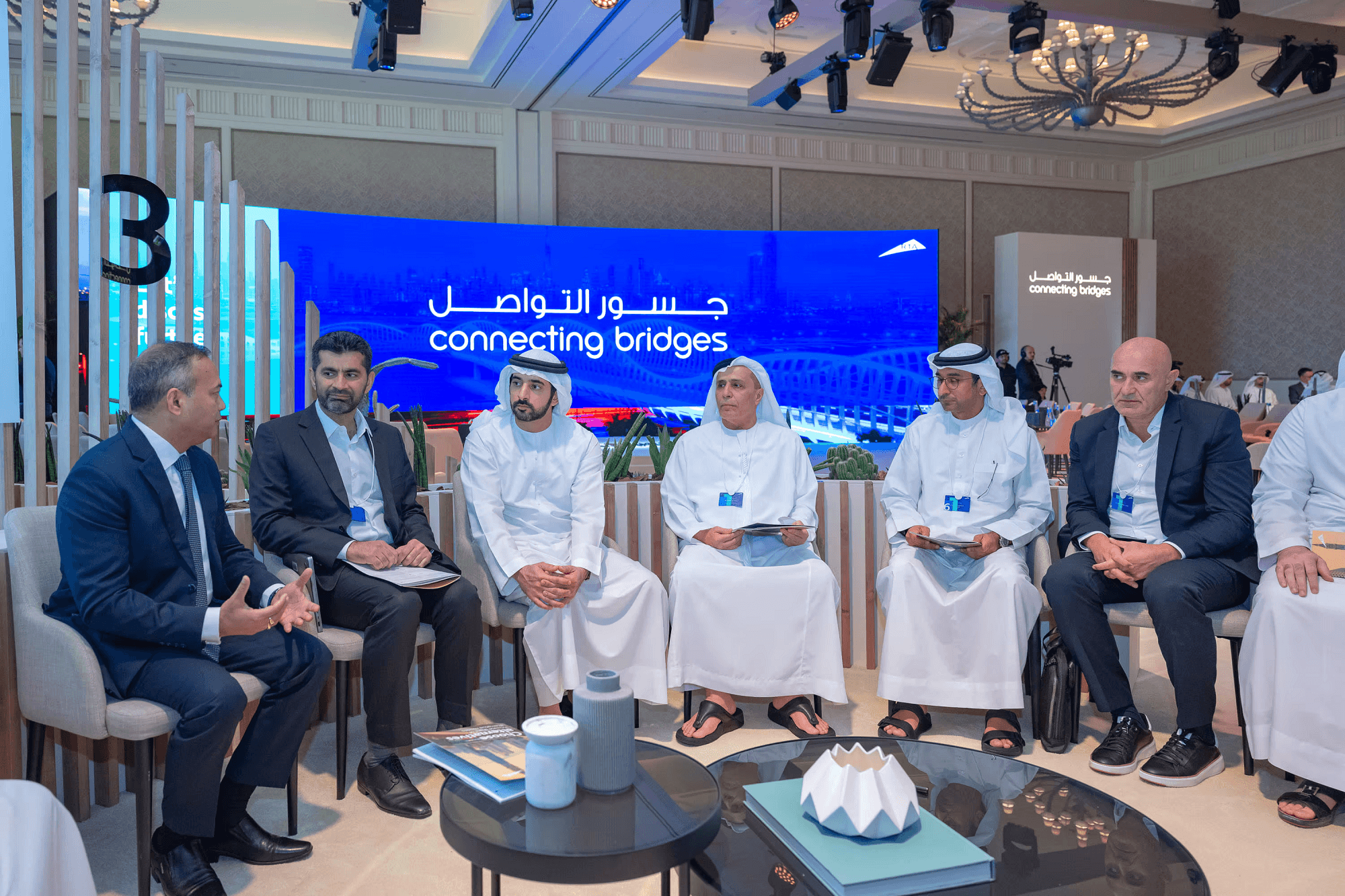 Hamdan bin Mohammed attends workshop by RTA titled ‘Connecting Bridges'