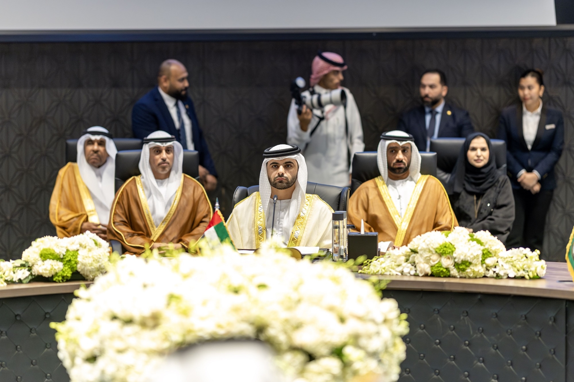Mansoor bin Mohammed leads UAE delegation at 37th meeting of GCC National Olympic Committee Presidents