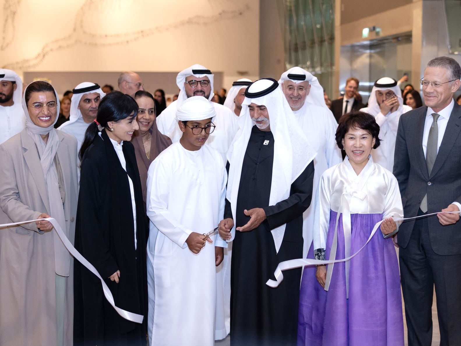 Nahyan bin Mubarak inaugurates ‘Layered Medium: We Are in Open Circuits' exhibition