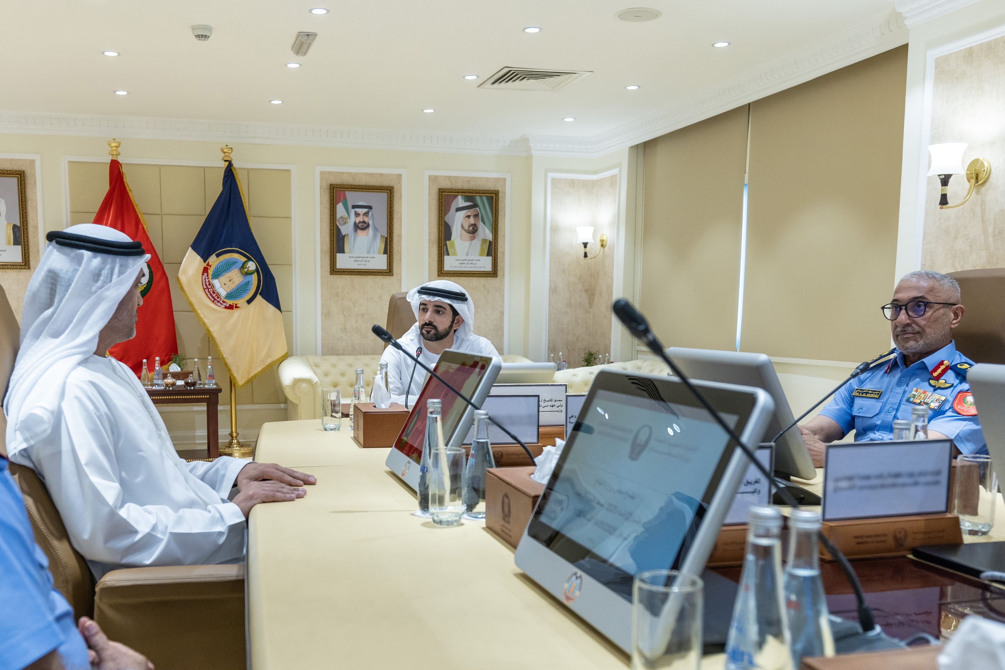 Hamdan bin Mohammed chairs Defence Council meeting