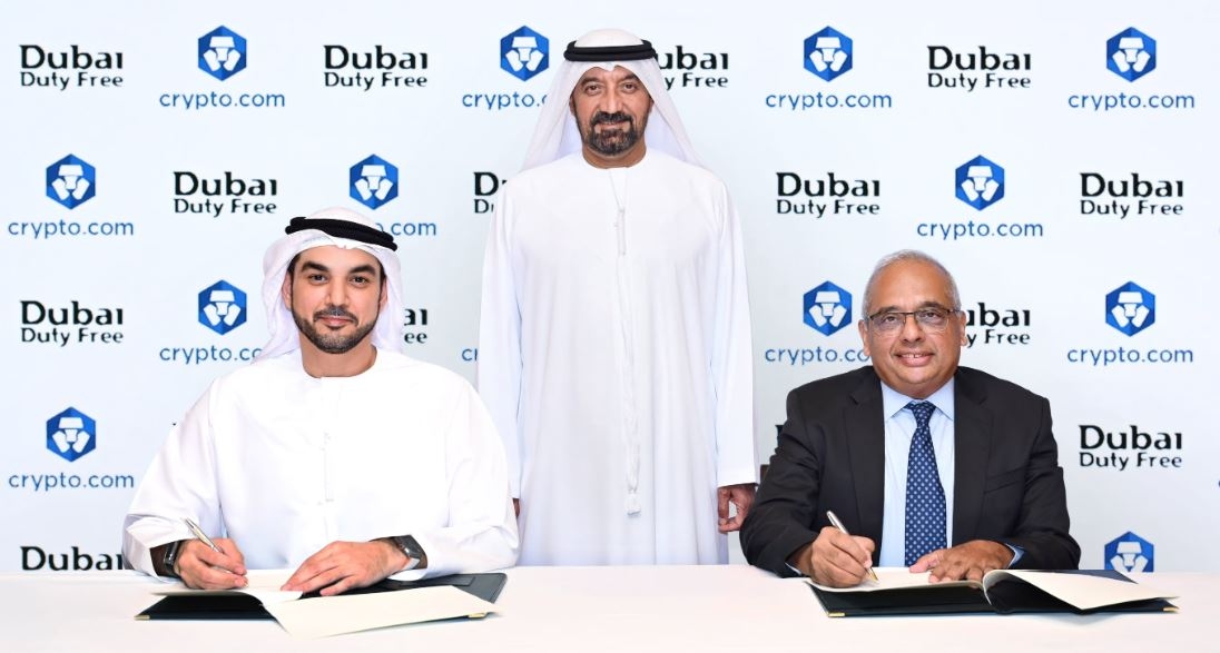 Dubai Duty Free Signs MoU with Crypto.com to Explore Cryptocurrency Payments and Strategic Collaboration