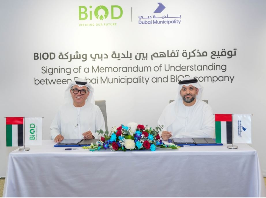 Dubai Municipality and BiOD Technology sign landmark MoU