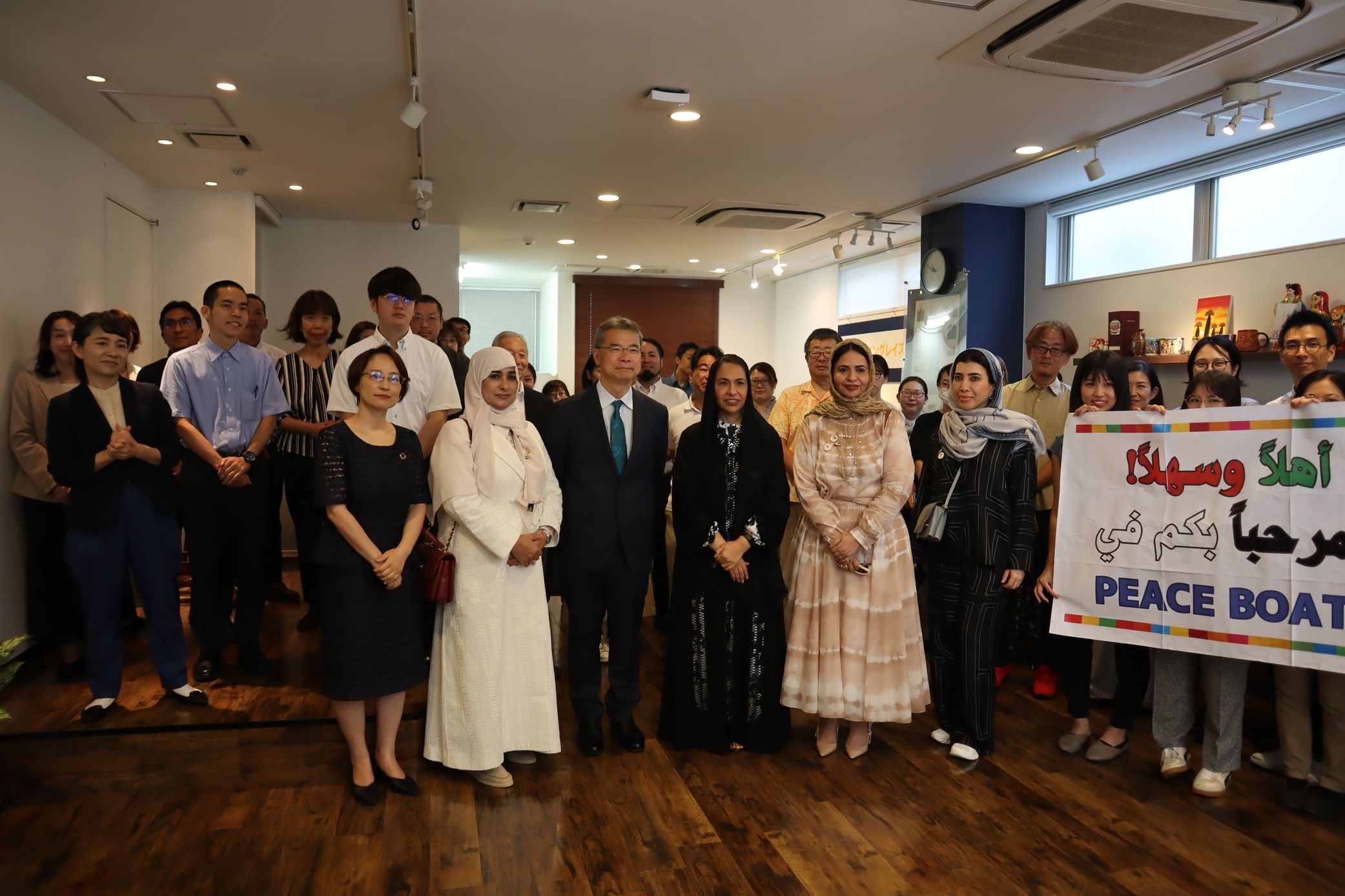 Shamma bint Mohammed visits leading community-based institutions in Tokyo