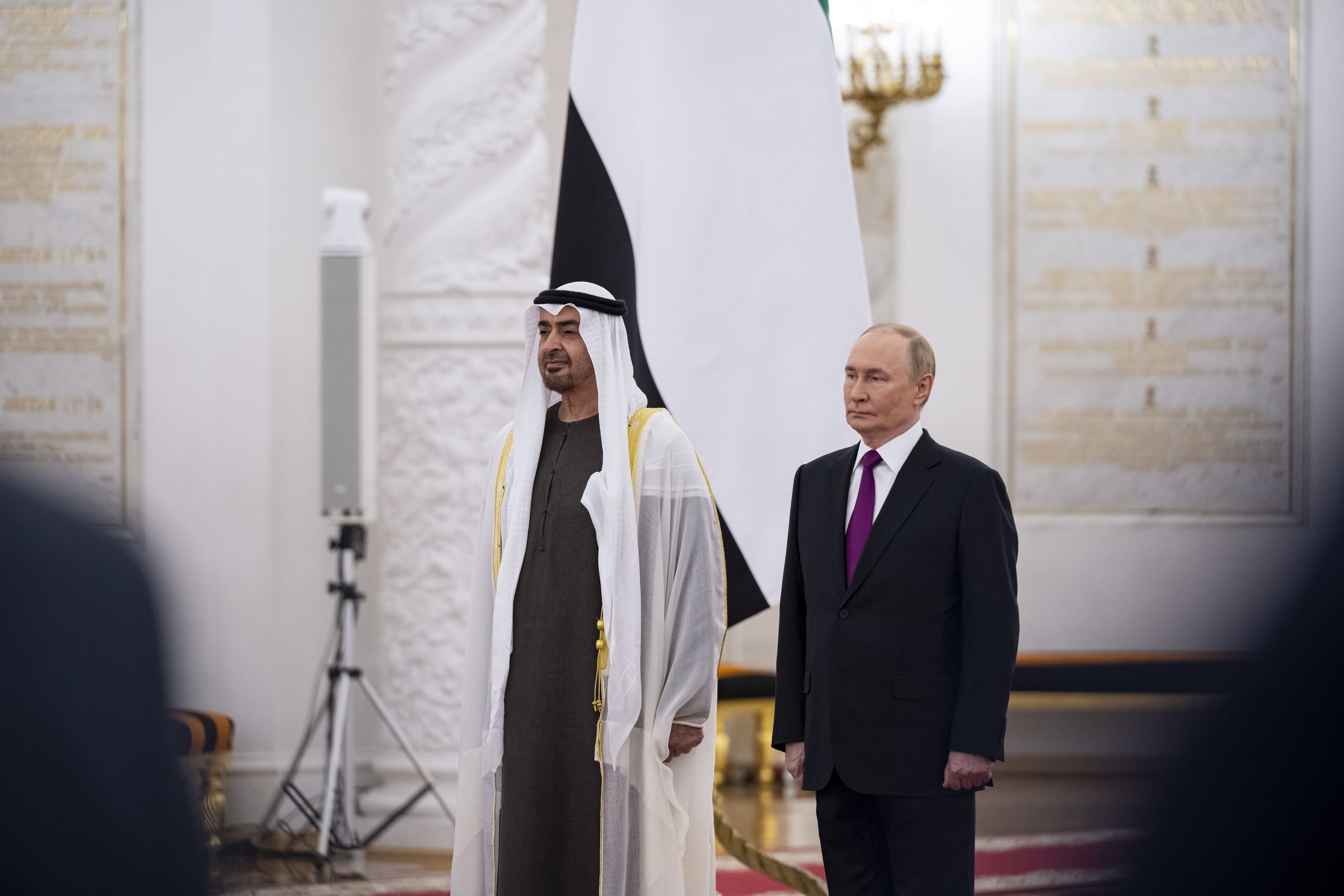 UAE, Russian Presidents discuss bilateral strategic partnership in Moscow
