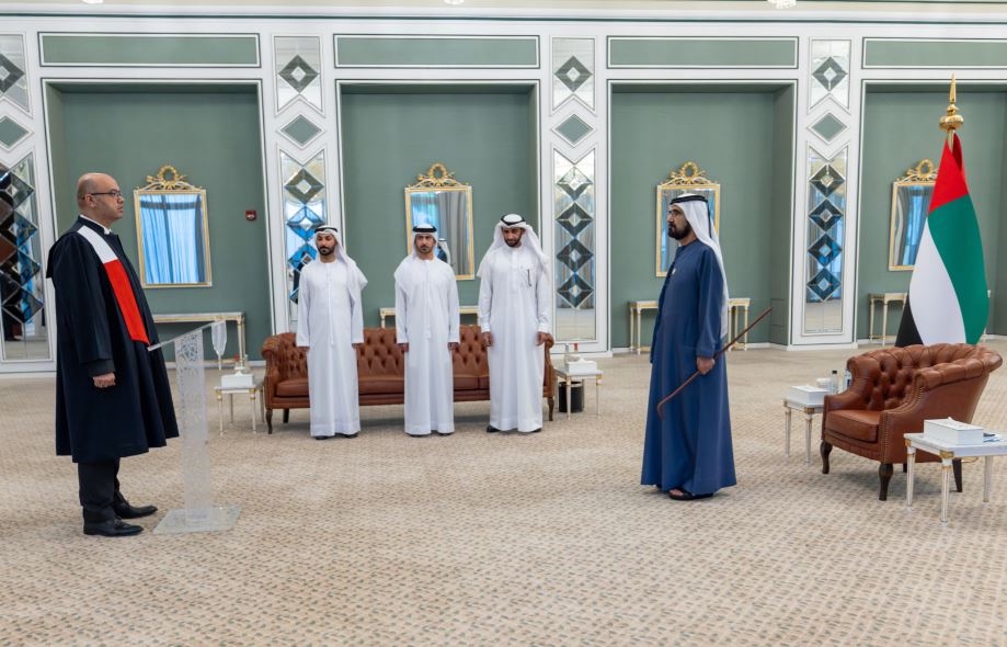 Mohammed bin Rashid presides over swearing-in ceremony of 35 new judges at Dubai Courts