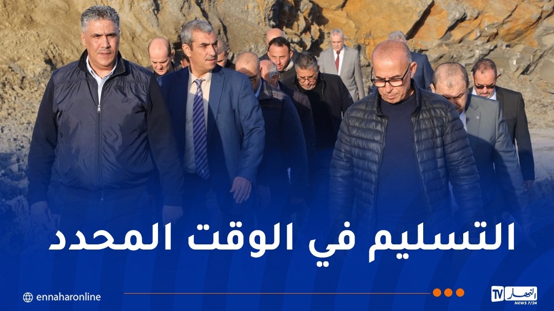 بالصور..بلعريبي يتفقد المشروع الاستشفائي الجامعي بتيزي وزو