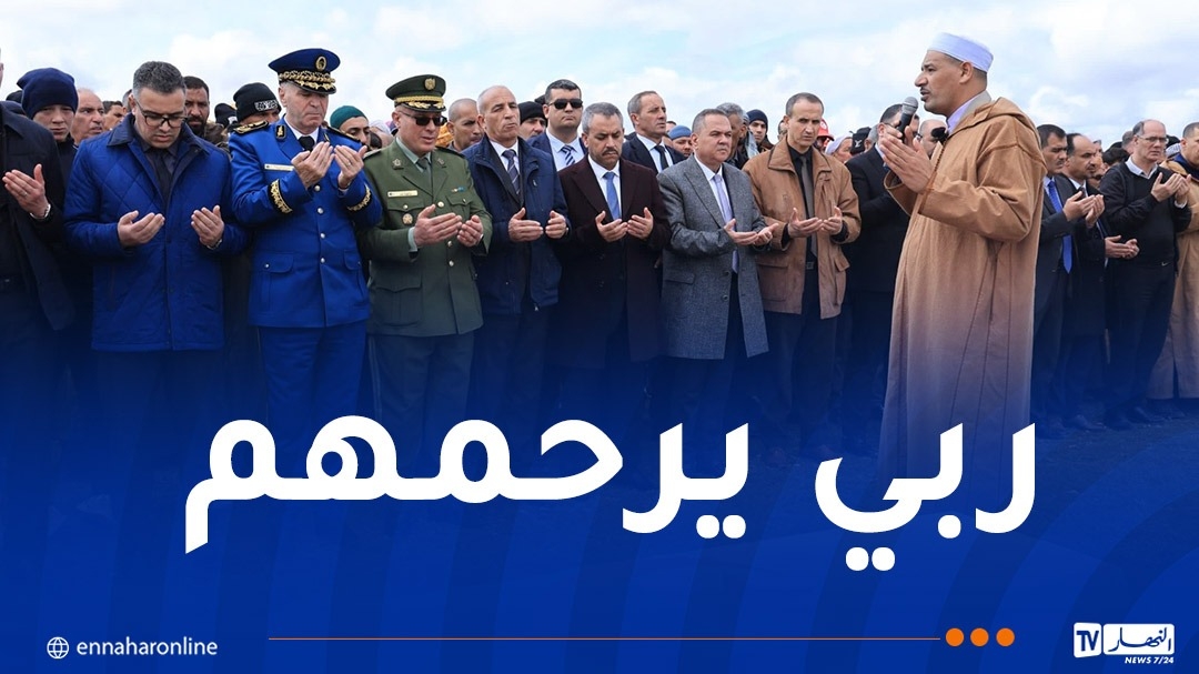 في جو مهيب.. تشييع جثمان التلميذين ضحايا حادث المرور في تيارت