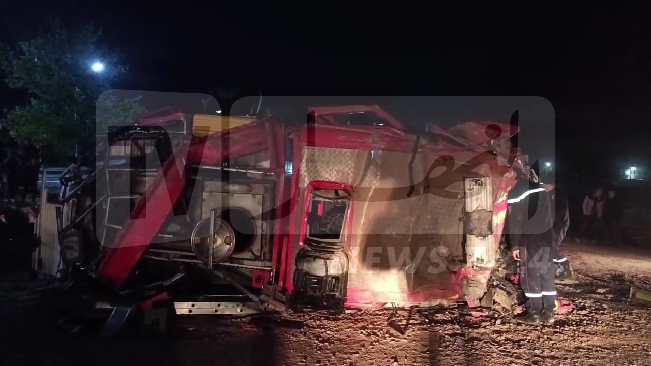 خنشلة.. إصابة 4 أعوان من الحماية المدنية إثر انحراف وانقلاب شاحنة تدخُّل