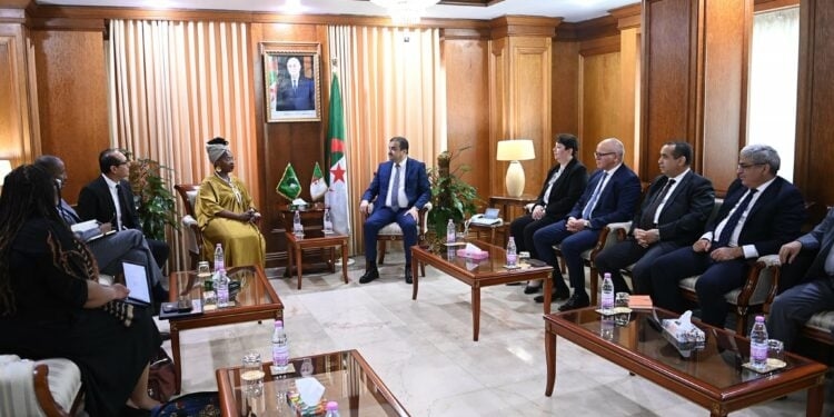 عرقاب يستقبل الأمين العام لمنظمة الأقطار العربية المصدرة للبترول (أوابك)