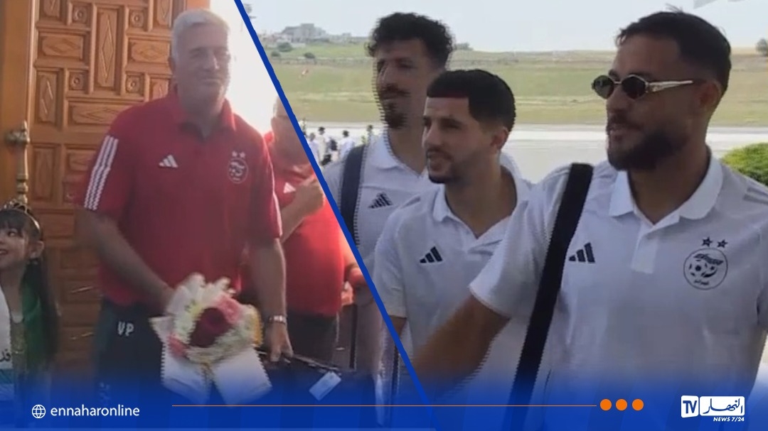 المنتخب الوطني يحل بقسنطينة تحسبا لمواجهة رواندا