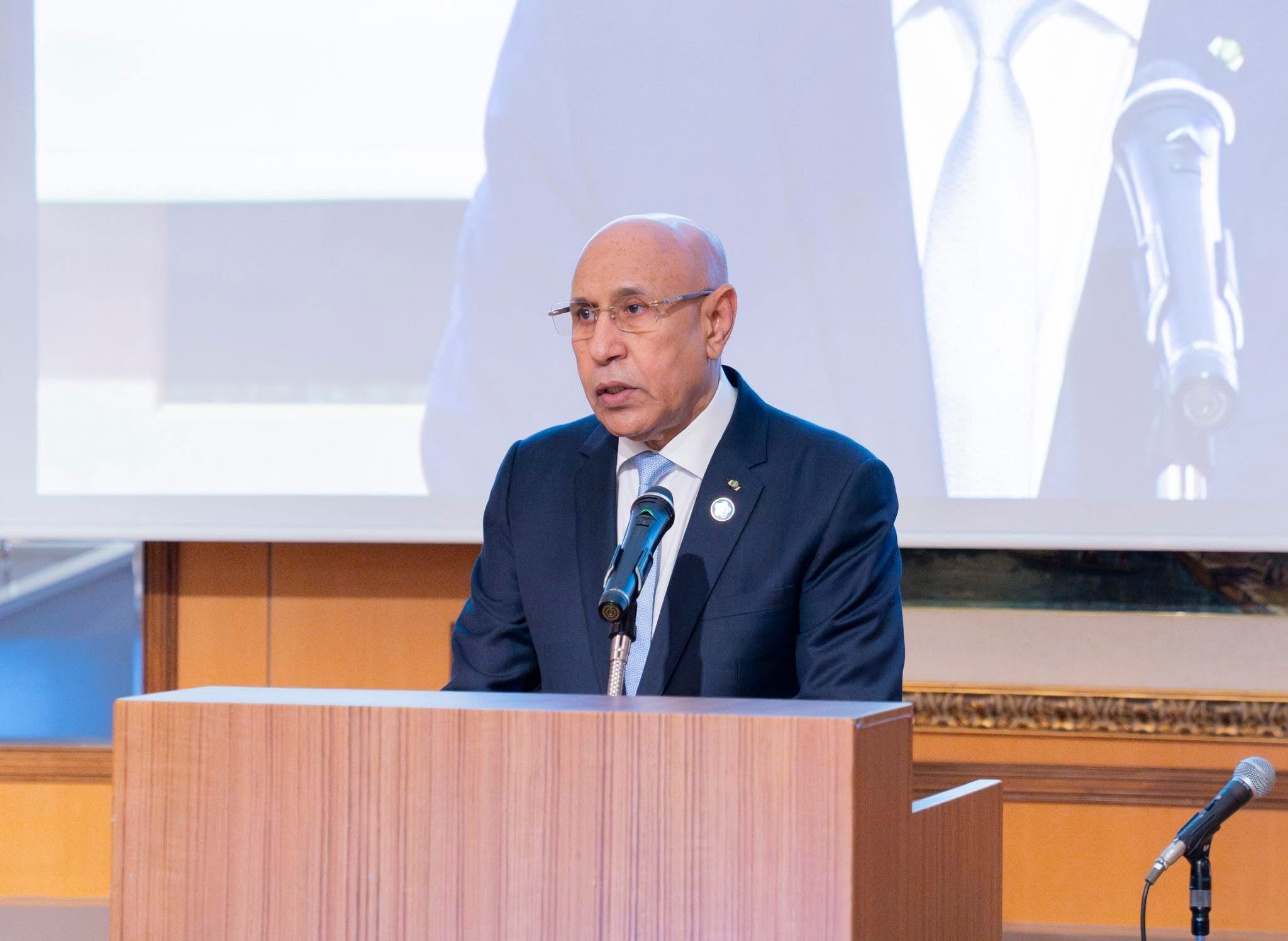 الرئيس غزواني: مخيم "أمبره" لا يمكن أن يستمر دون دعم المجتمع الدولي