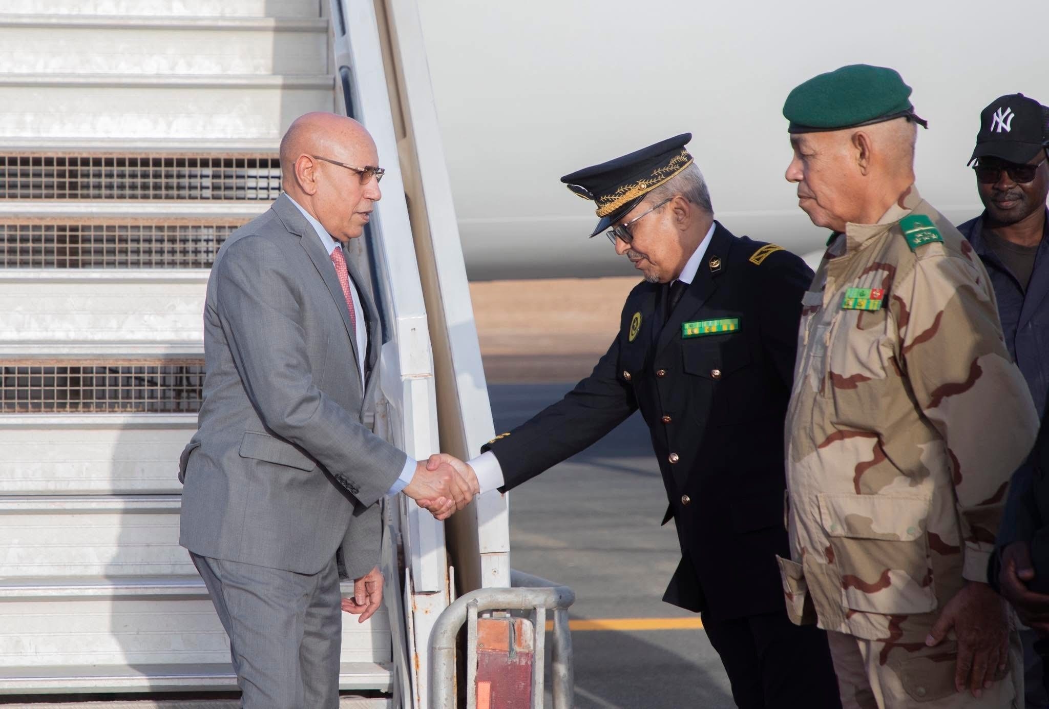 الرئيس غزواني يعود من نواذيبو.. والحكومة تجتمع صباح الثلاثاء
