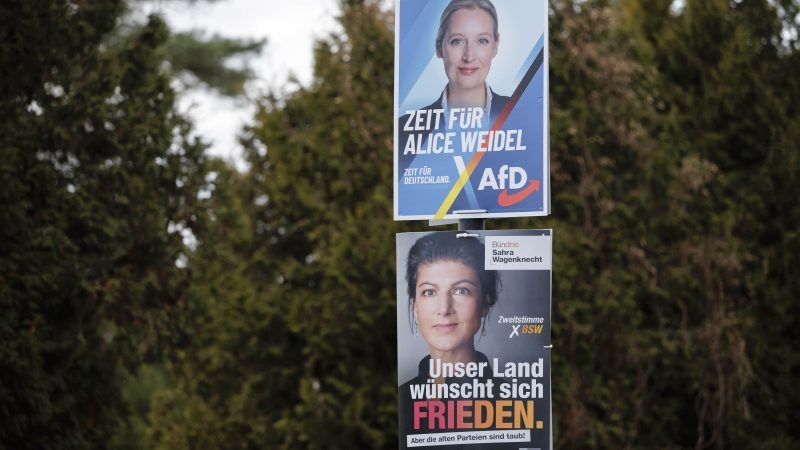 Germany's left-populist Wagenknecht Alliance open to talks with far right AfD