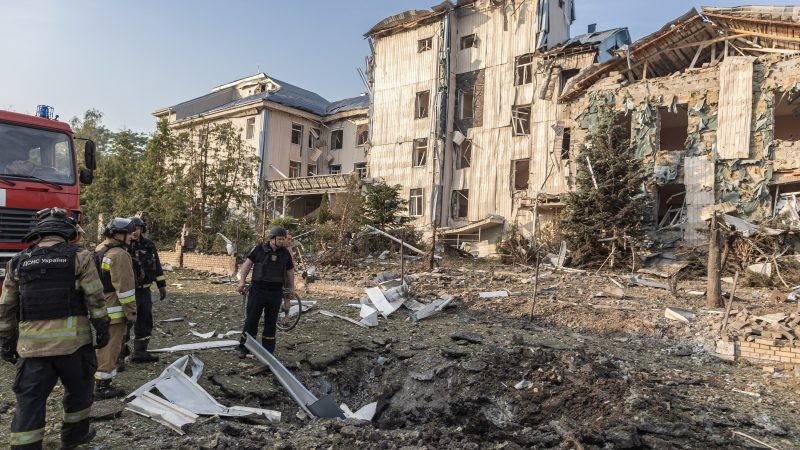Russian strikes across Ukraine kill three, Kyiv says