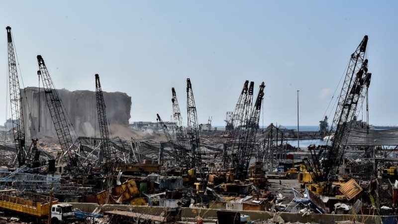 Lebanon's president promises justice 5 years after Beirut port blast