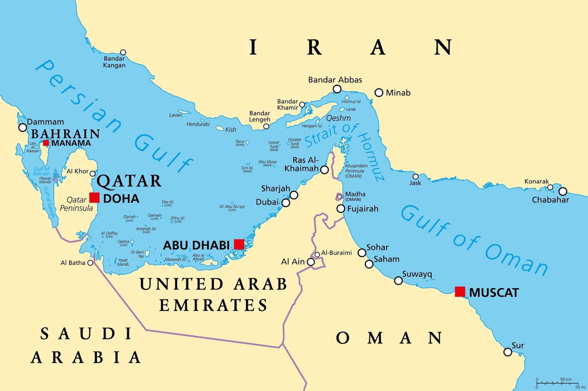 Gulf Precautions Prompt LNG Armada Off Hormuz Shores