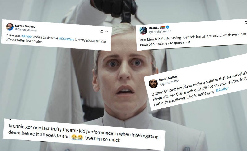The Internet's Best Reactions After the Andor Season 2 Finale