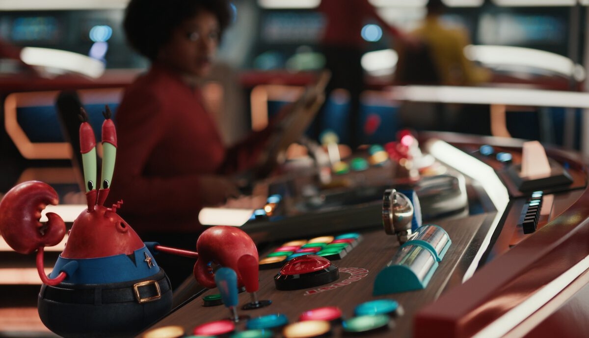 STAR TREK: STRANGE NEW WORLDS x SPONGEBOB SQUAREPANTS Advert Gets Blooper Featurette
