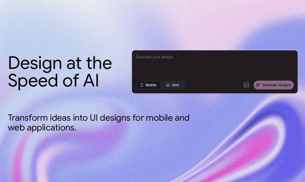 How Google Stitch Simplifies UI Design with Natural Language Commands
