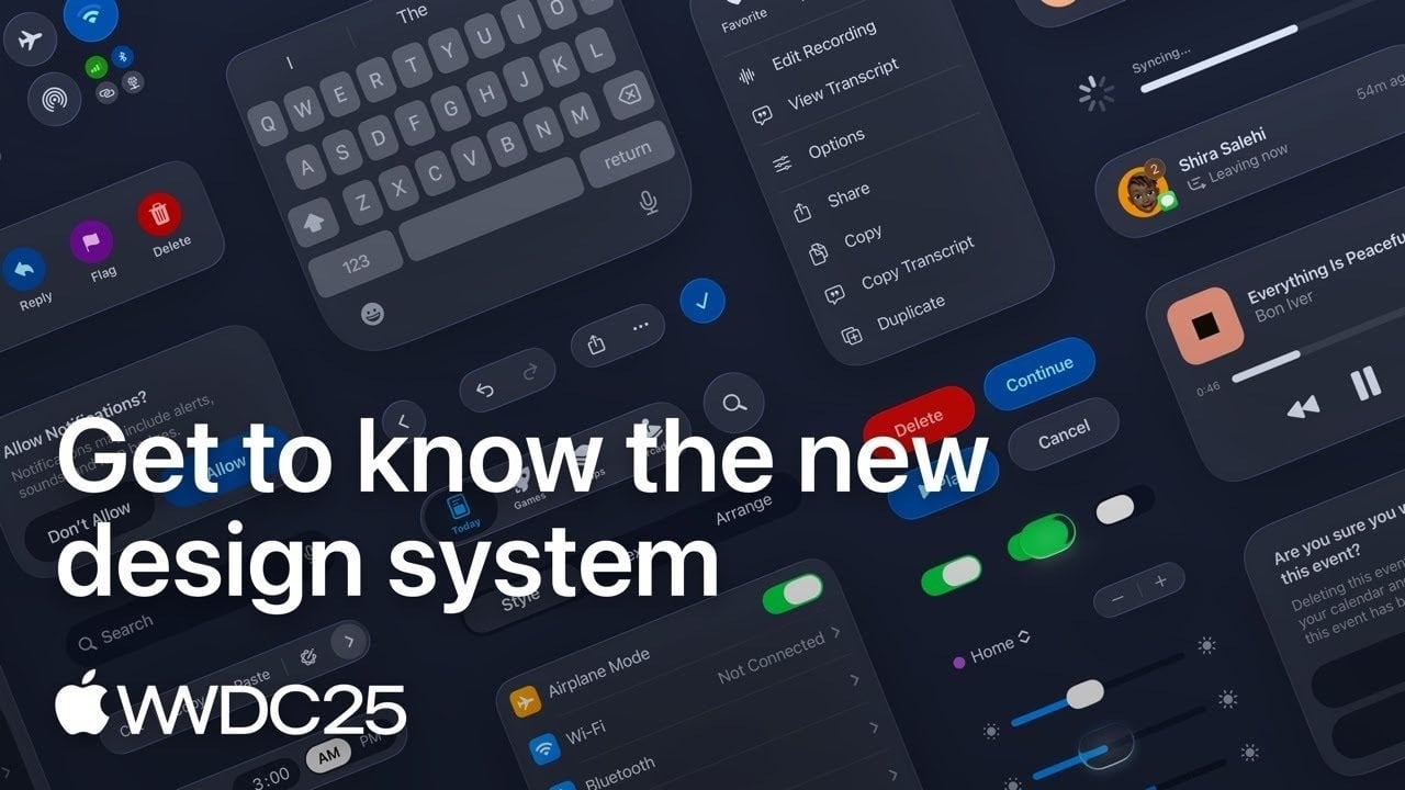 Apple New Design System Overview (WWDC 2025)