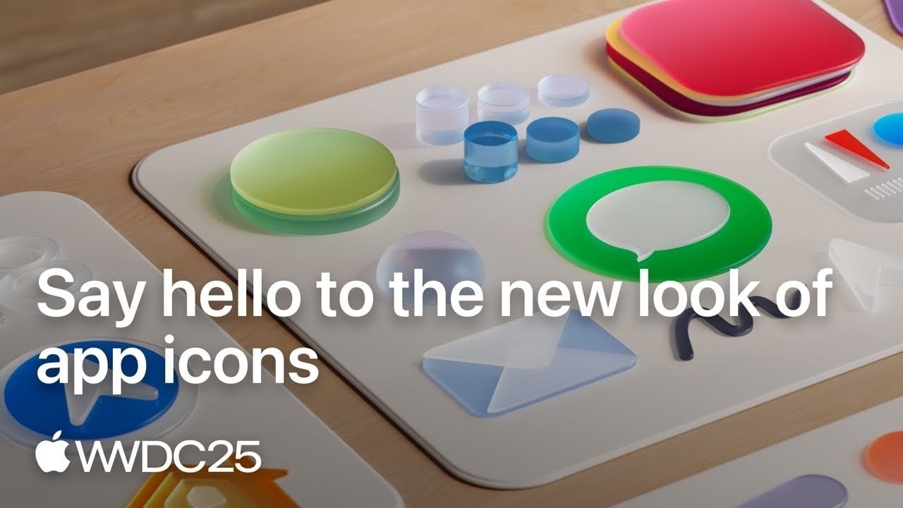 Apple's Bold Icon Redesign Will Change How You See Your Apps (WWDC 2025)