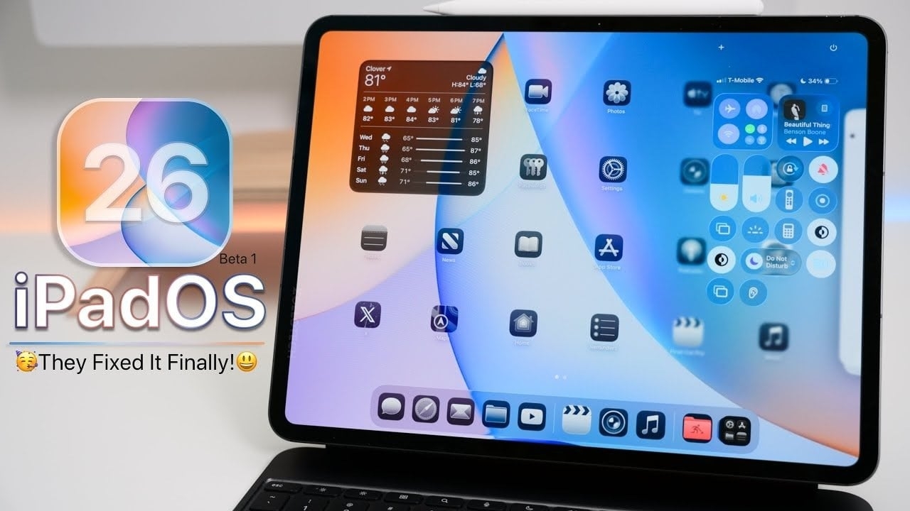 iPadOS 26 Beta 1 is Out - What's New