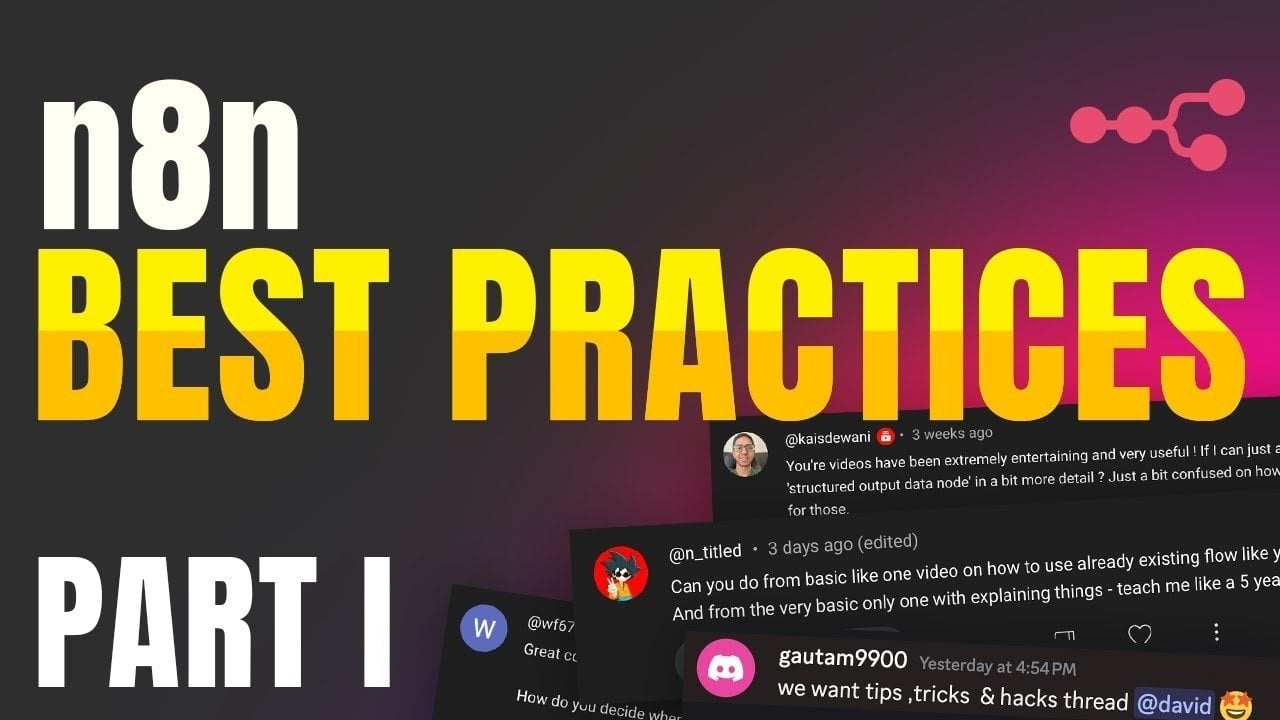 n8n Tips & Tricks : Unlock the Secrets to Amazing Workflow Automations